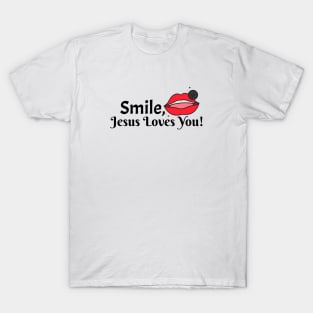 Smile Jesus loves you tees T-Shirt